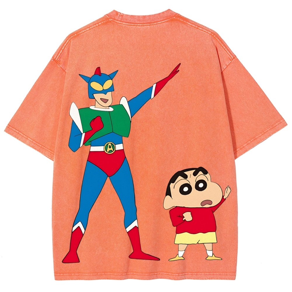 Crayon Shin-chan | Unisex Fit Washed T-Shirt