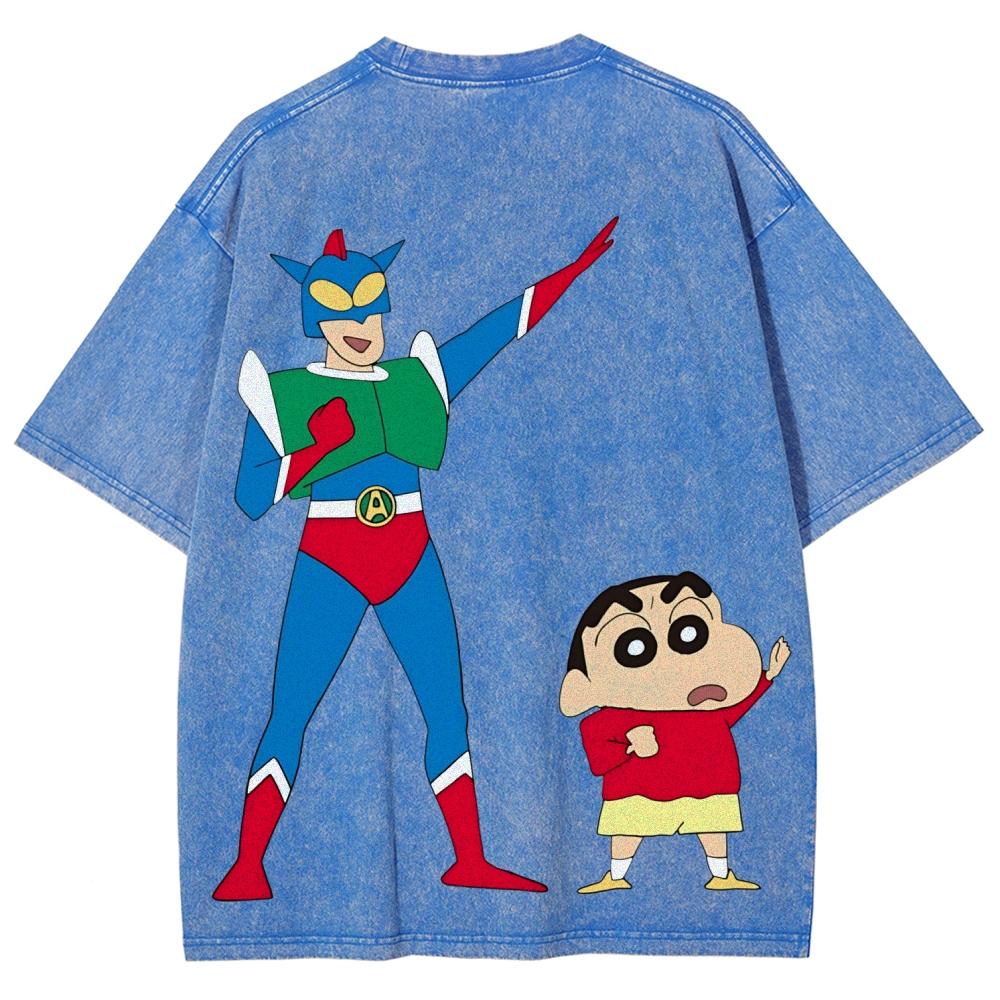 Crayon Shin-chan | Unisex Fit Washed T-Shirt