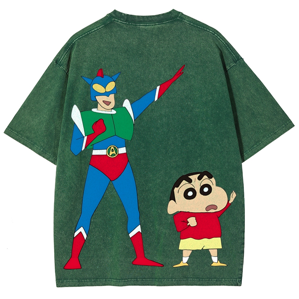 Crayon Shin-chan | Unisex Fit Washed T-Shirt