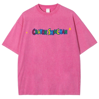 Crayon Shin-chan | Unisex Fit Washed T-Shirt