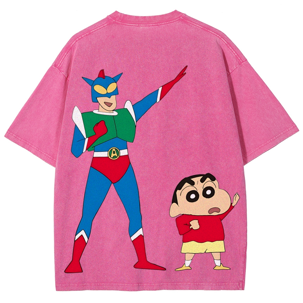 Crayon Shin-chan | Unisex Fit Washed T-Shirt