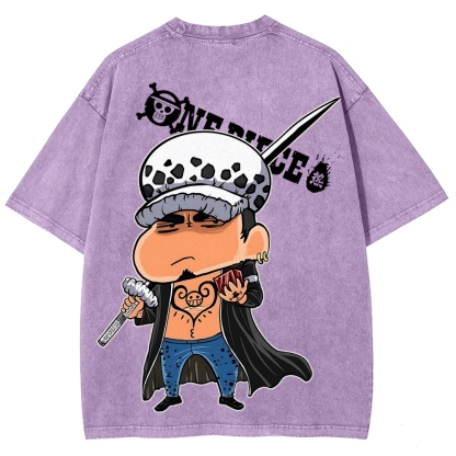 Crayon Shin-chan | Unisex Fit Washed T-Shirt