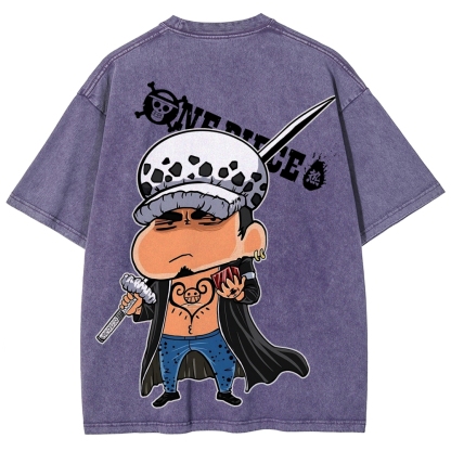 Crayon Shin-chan | Unisex Fit Washed T-Shirt