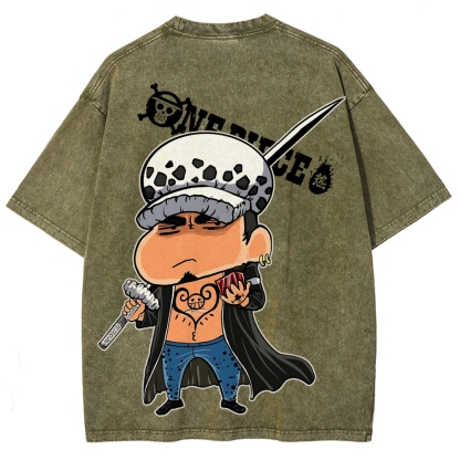 Crayon Shin-chan | Unisex Fit Washed T-Shirt