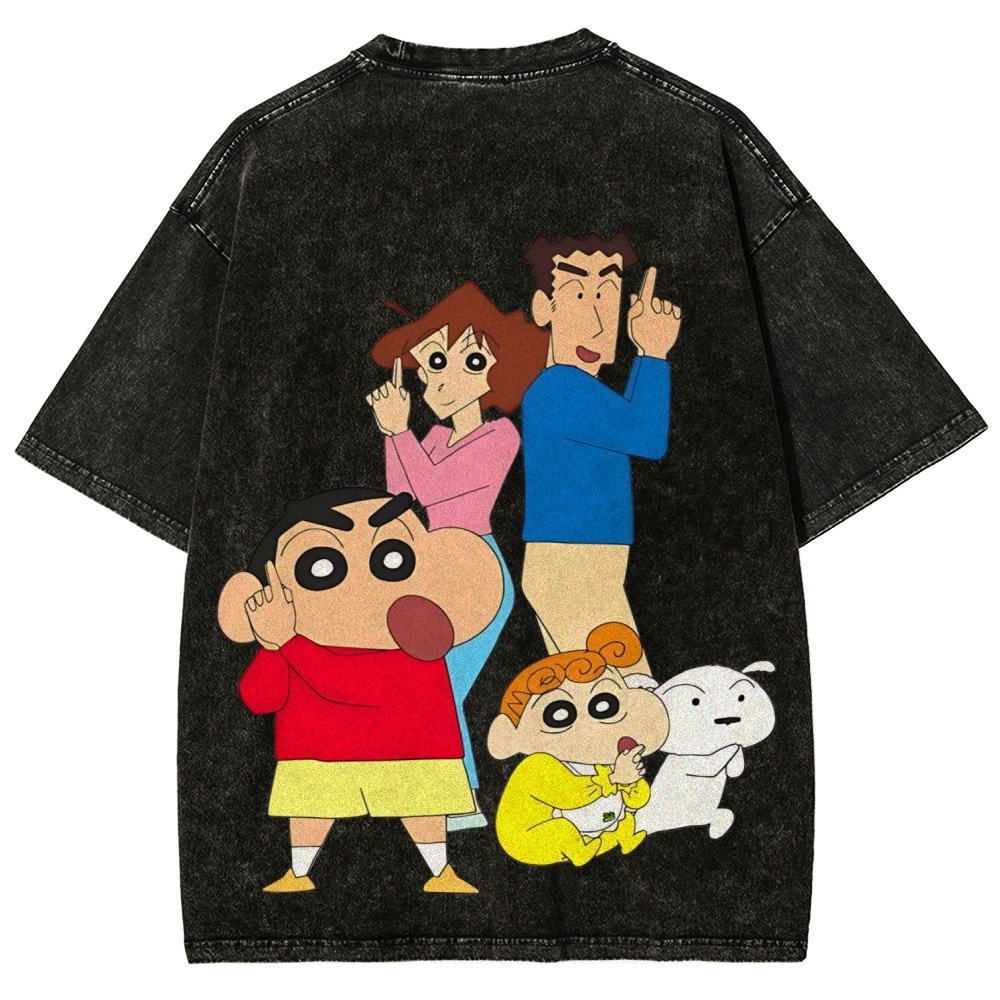 Crayon Shin-chan | Unisex Fit Washed T-Shirt