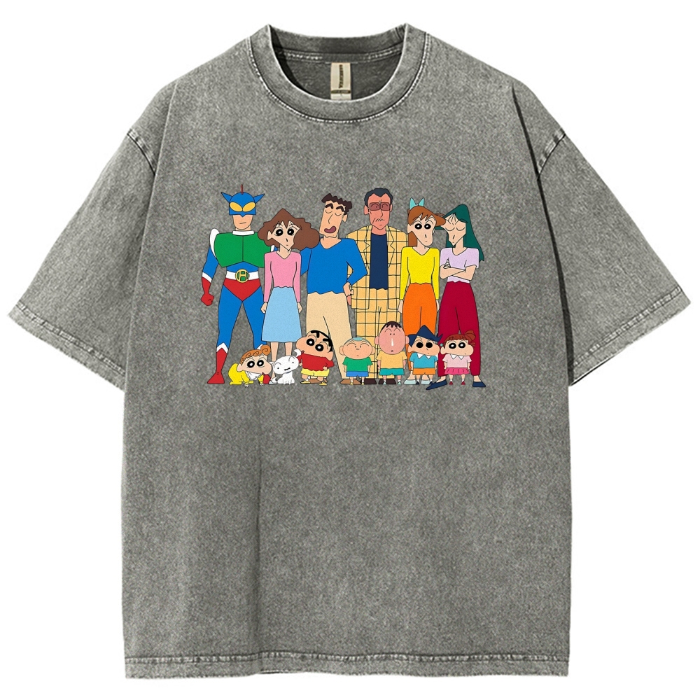 Crayon Shin-chan | Unisex Fit Washed T-Shirt