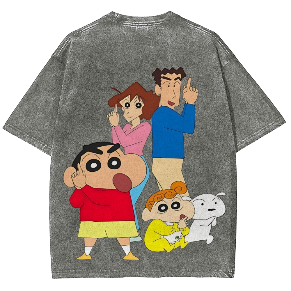 Crayon Shin-chan | Unisex Fit Washed T-Shirt