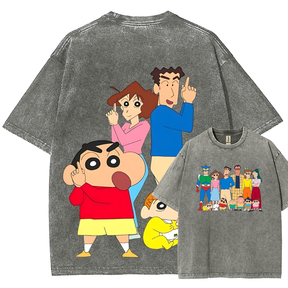 Crayon Shin-chan | Unisex Fit Washed T-Shirt