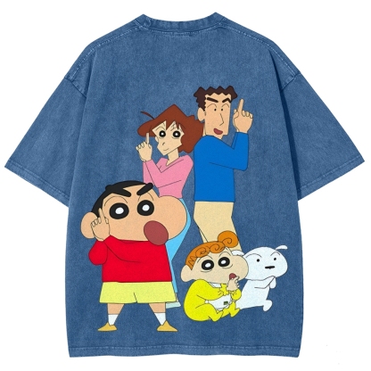 Crayon Shin-chan | Unisex Fit Washed T-Shirt