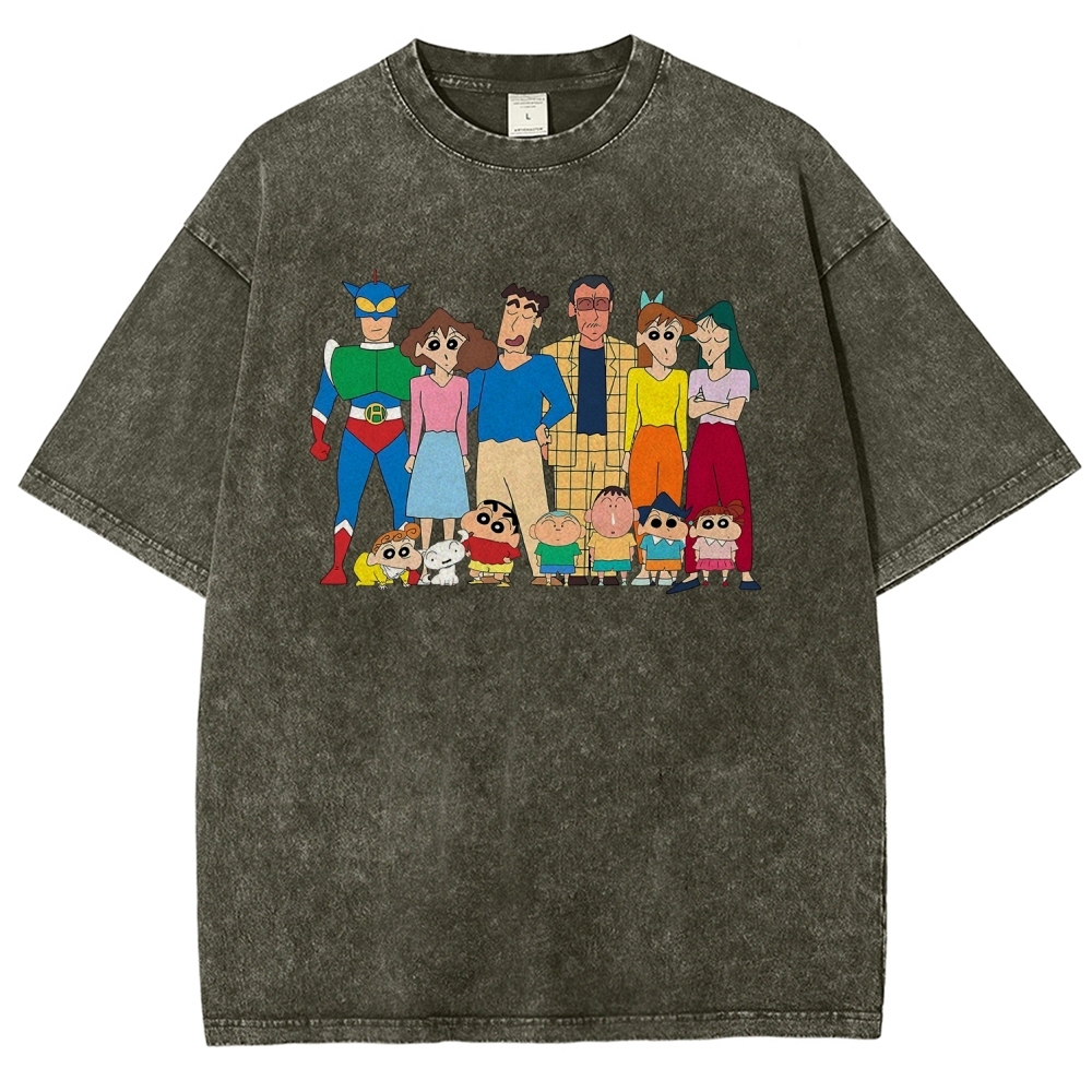 Crayon Shin-chan | Unisex Fit Washed T-Shirt