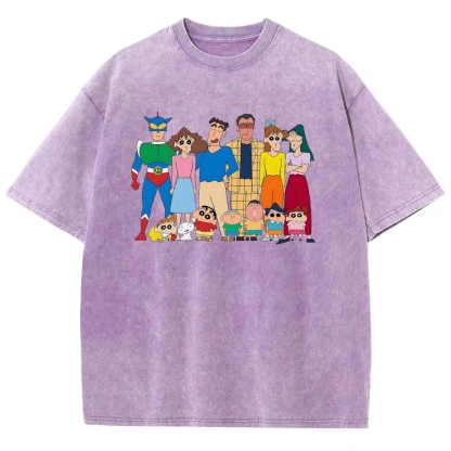Crayon Shin-chan | Unisex Fit Washed T-Shirt