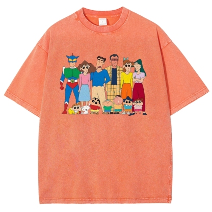 Crayon Shin-chan | Unisex Fit Washed T-Shirt