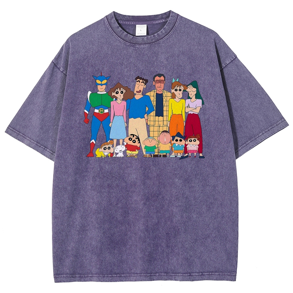 Crayon Shin-chan | Unisex Fit Washed T-Shirt