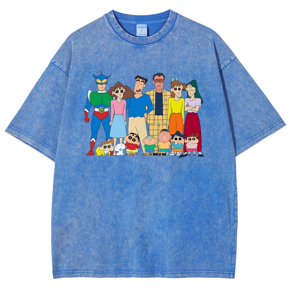 Crayon Shin-chan | Unisex Fit Washed T-Shirt