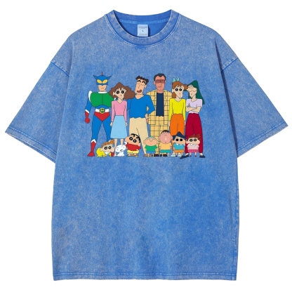Crayon Shin-chan | Unisex Fit Washed T-Shirt