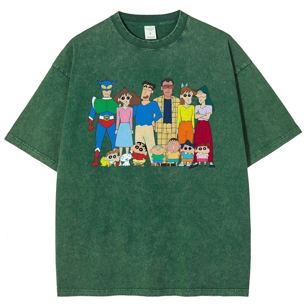 Crayon Shin-chan | Unisex Fit Washed T-Shirt