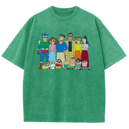 Crayon Shin-chan | Unisex Fit Washed T-Shirt