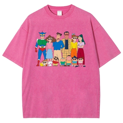 Crayon Shin-chan | Unisex Fit Washed T-Shirt
