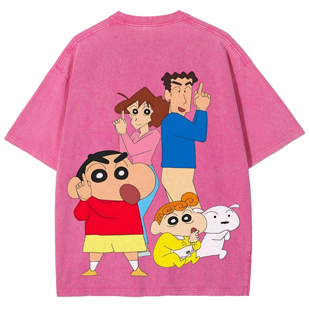 Crayon Shin-chan | Unisex Fit Washed T-Shirt