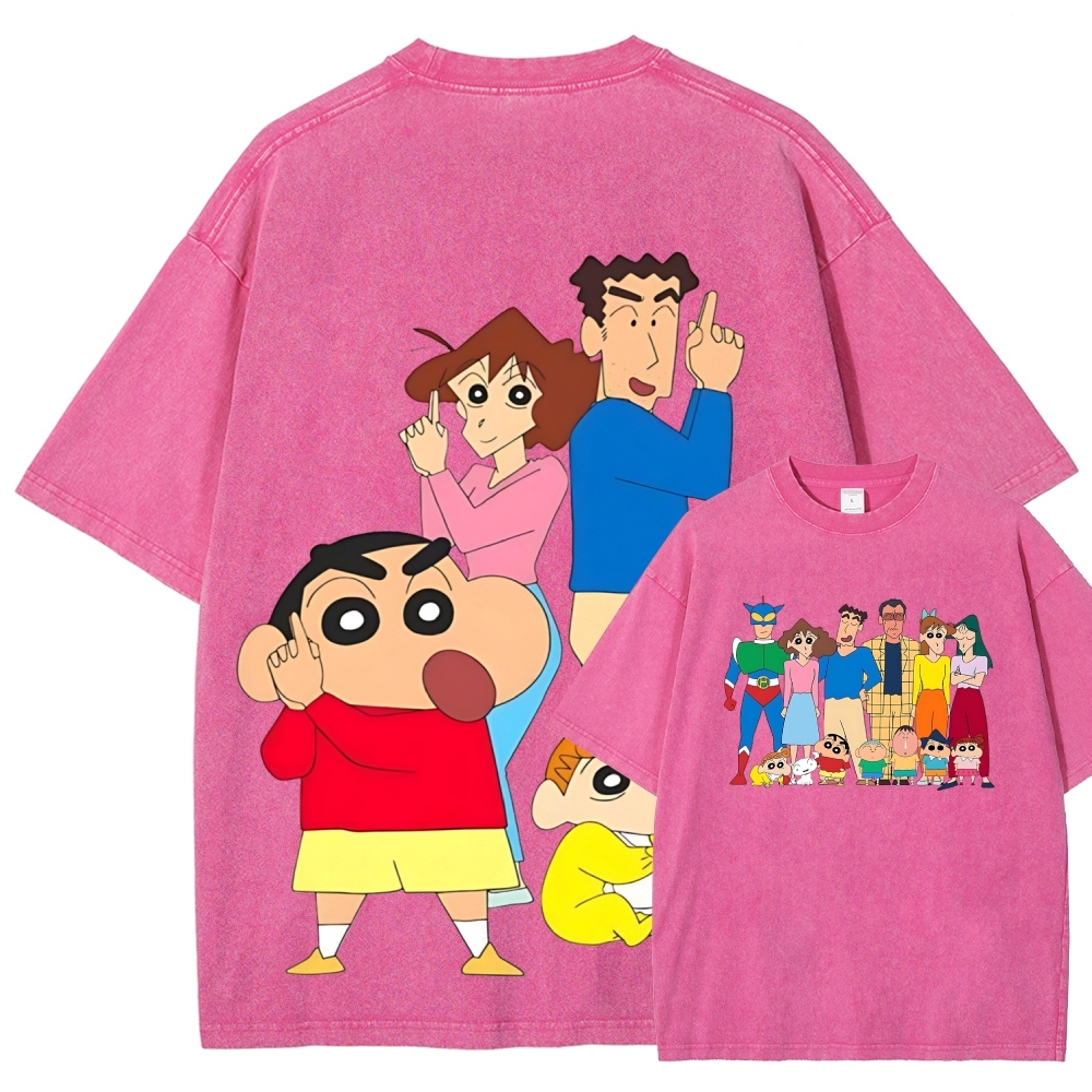 Crayon Shin-chan | Unisex Fit Washed T-Shirt