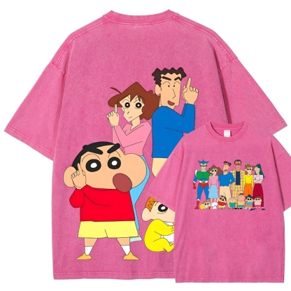 Crayon Shin-chan | Unisex Fit Washed T-Shirt