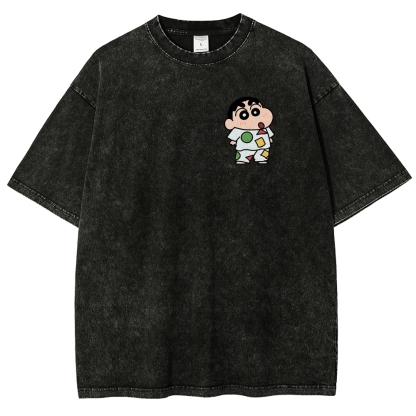 Crayon Shin-chan | Unisex Fit Washed T-Shirt