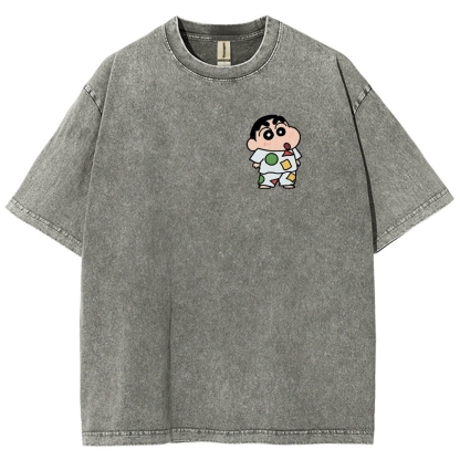 Crayon Shin-chan | Unisex Fit Washed T-Shirt