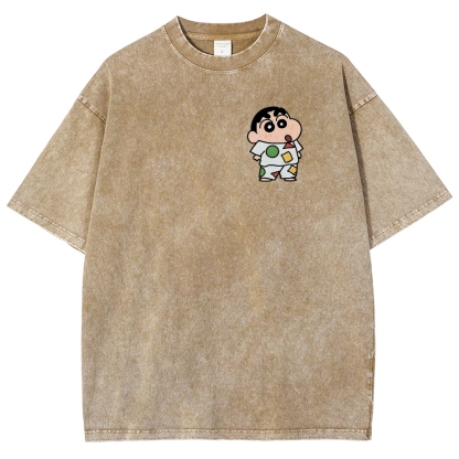 Crayon Shin-chan | Unisex Fit Washed T-Shirt