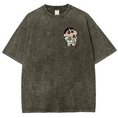 Crayon Shin-chan | Unisex Fit Washed T-Shirt