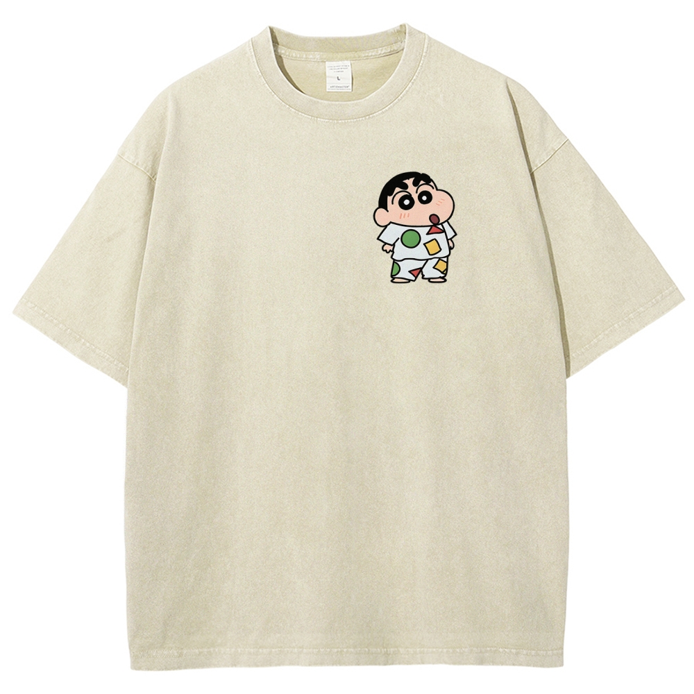 Crayon Shin-chan | Unisex Fit Washed T-Shirt