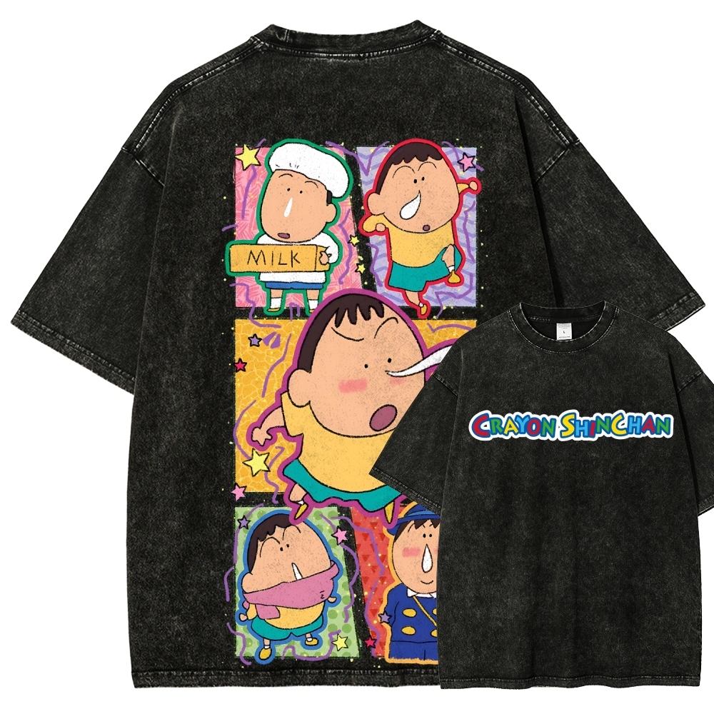 Crayon Shin-chan | Unisex Fit Washed T-Shirt