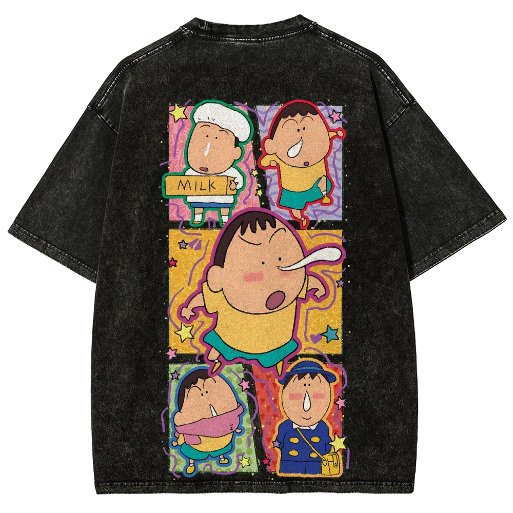 Crayon Shin-chan | Unisex Fit Washed T-Shirt