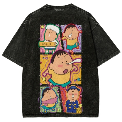 Crayon Shin-chan | Unisex Fit Washed T-Shirt