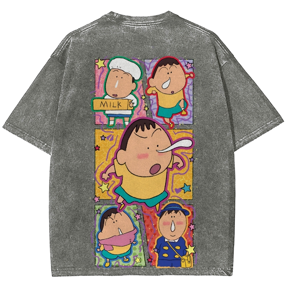 Crayon Shin-chan | Unisex Fit Washed T-Shirt