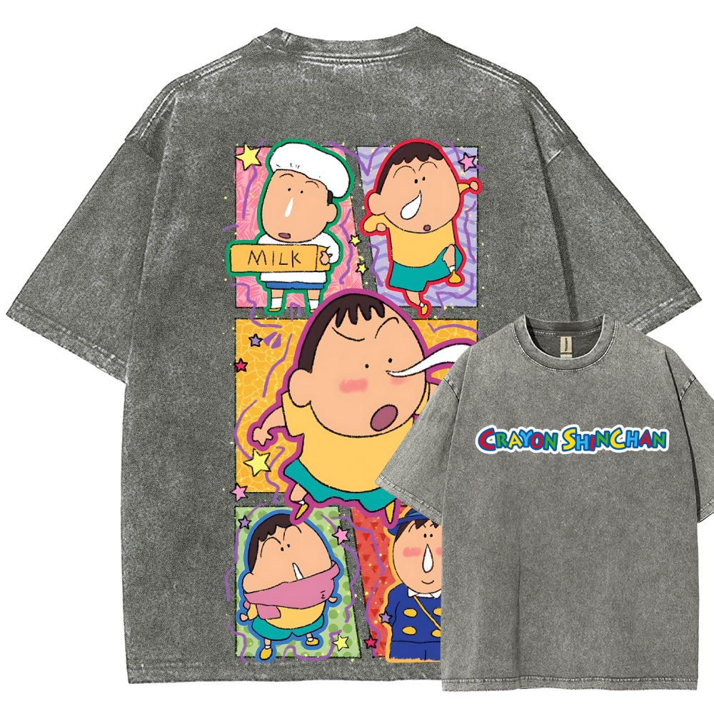Crayon Shin-chan | Unisex Fit Washed T-Shirt