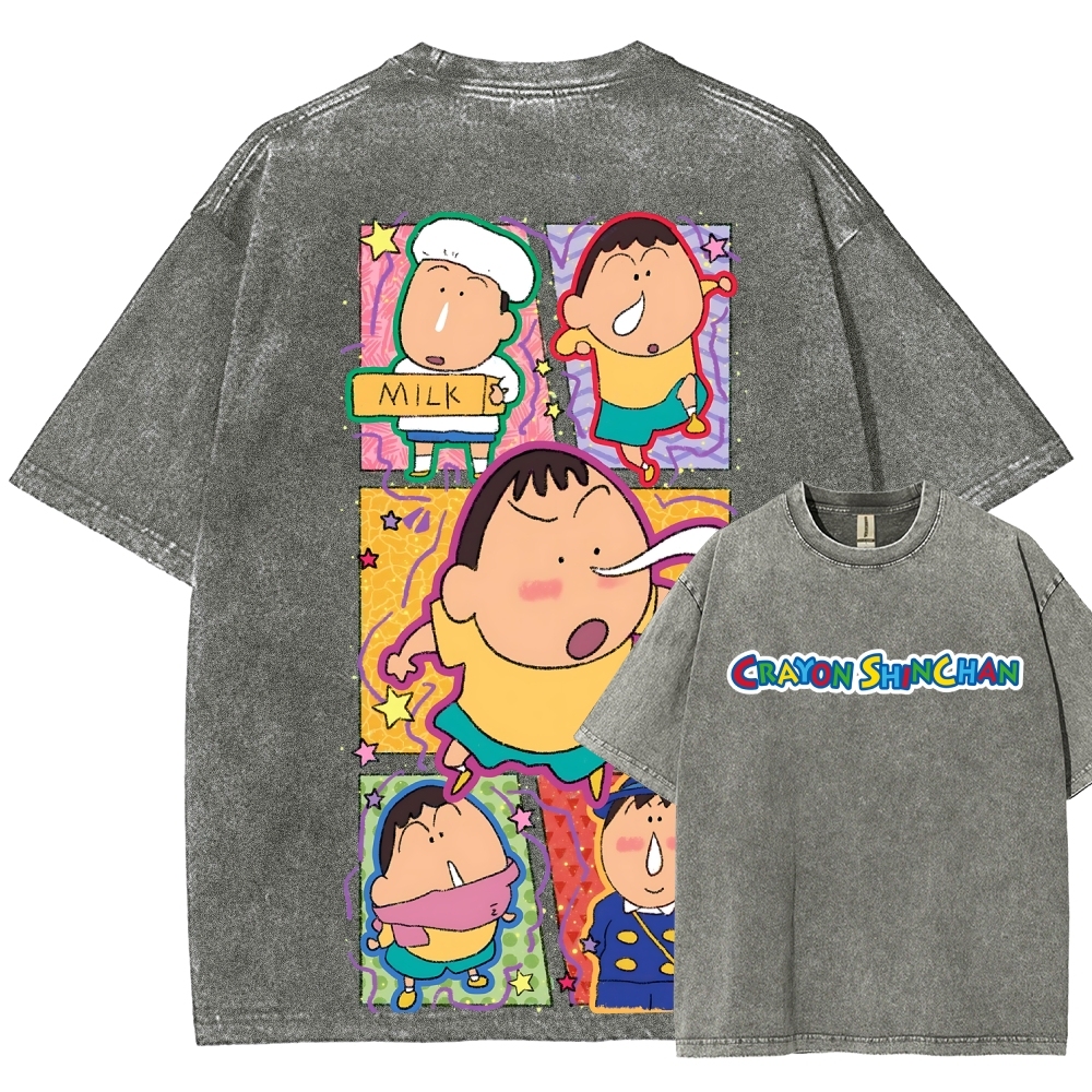 Crayon Shin-chan | Unisex Fit Washed T-Shirt