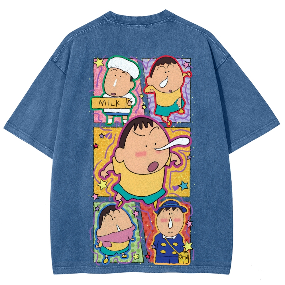 Crayon Shin-chan | Unisex Fit Washed T-Shirt