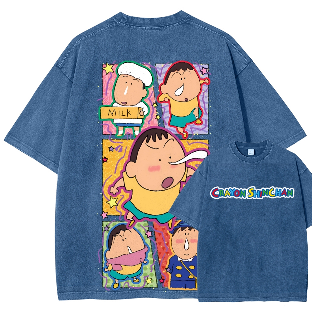 Crayon Shin-chan | Unisex Fit Washed T-Shirt