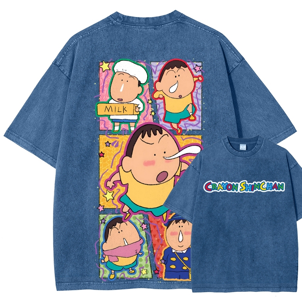Crayon Shin-chan | Unisex Fit Washed T-Shirt