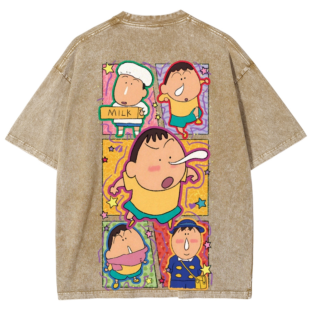 Crayon Shin-chan | Unisex Fit Washed T-Shirt