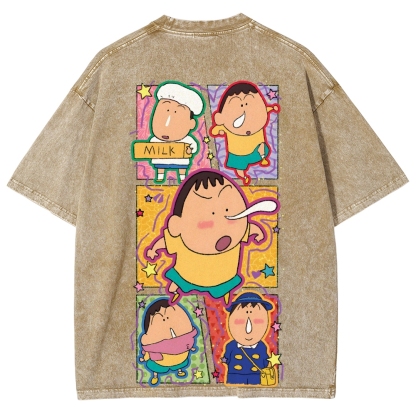Crayon Shin-chan | Unisex Fit Washed T-Shirt