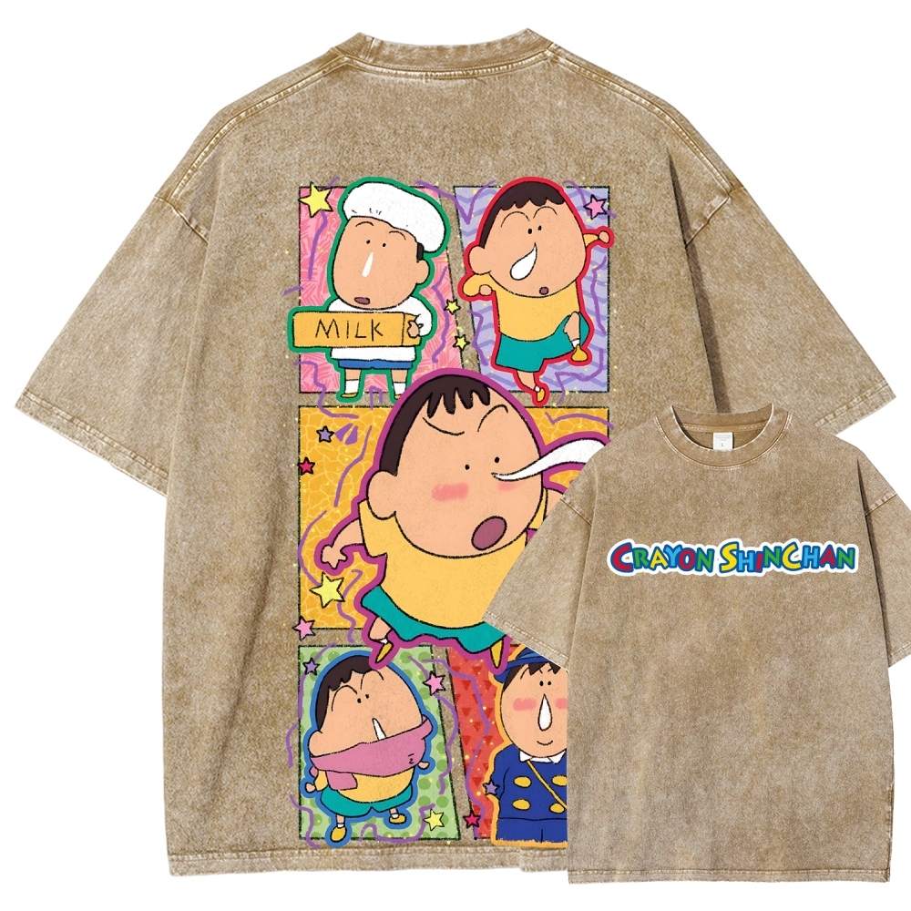 Crayon Shin-chan | Unisex Fit Washed T-Shirt