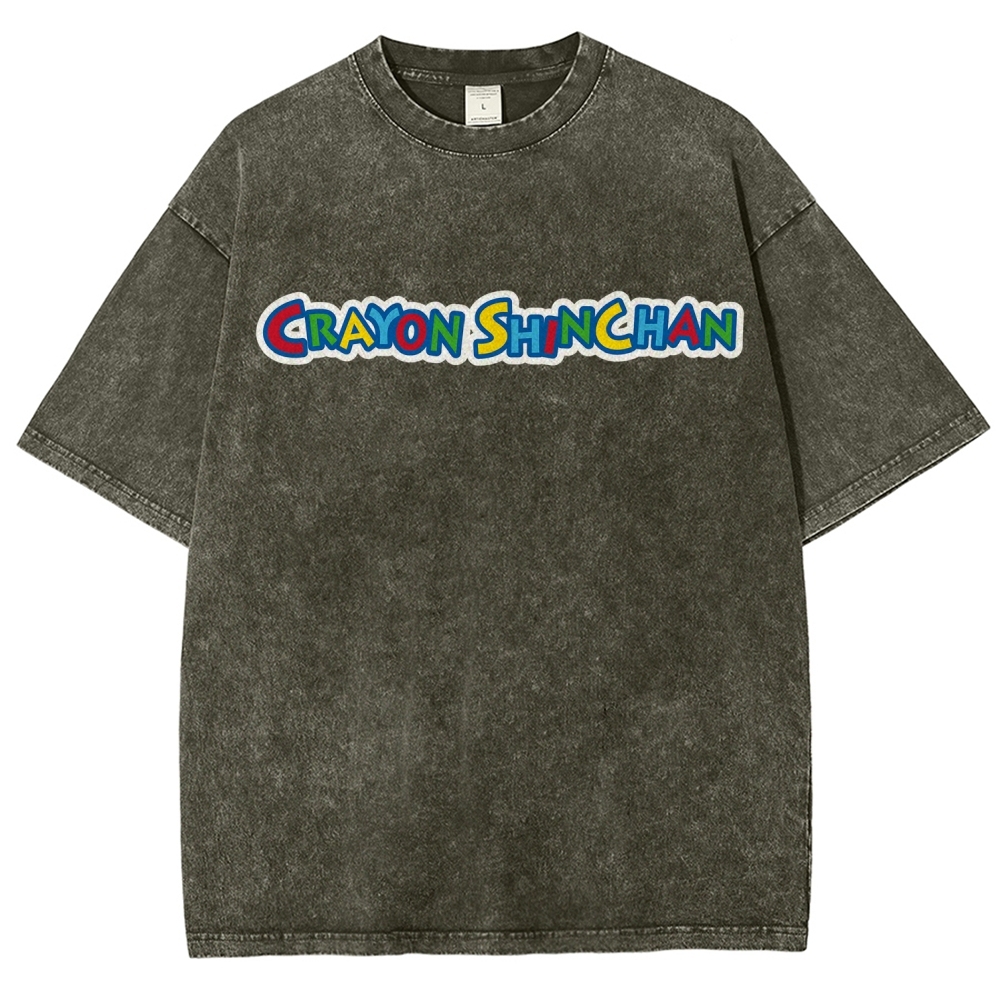 Crayon Shin-chan | Unisex Fit Washed T-Shirt