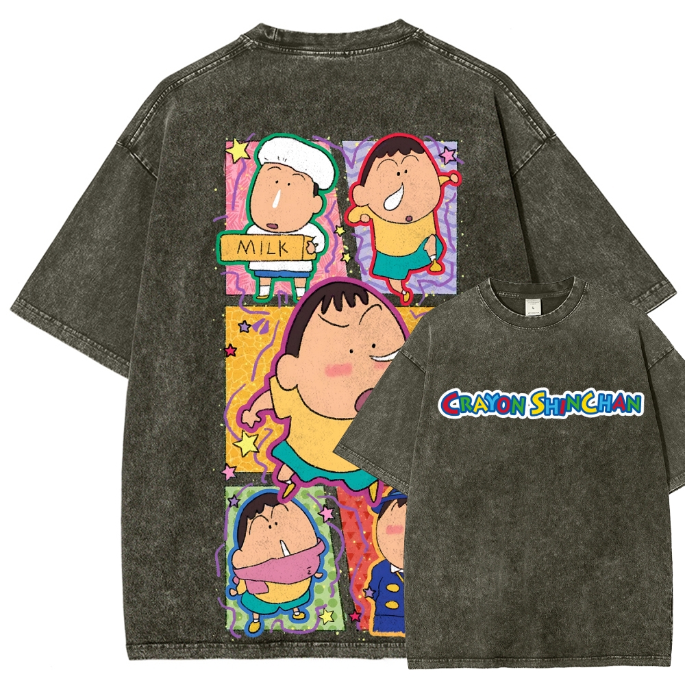 Crayon Shin-chan | Unisex Fit Washed T-Shirt