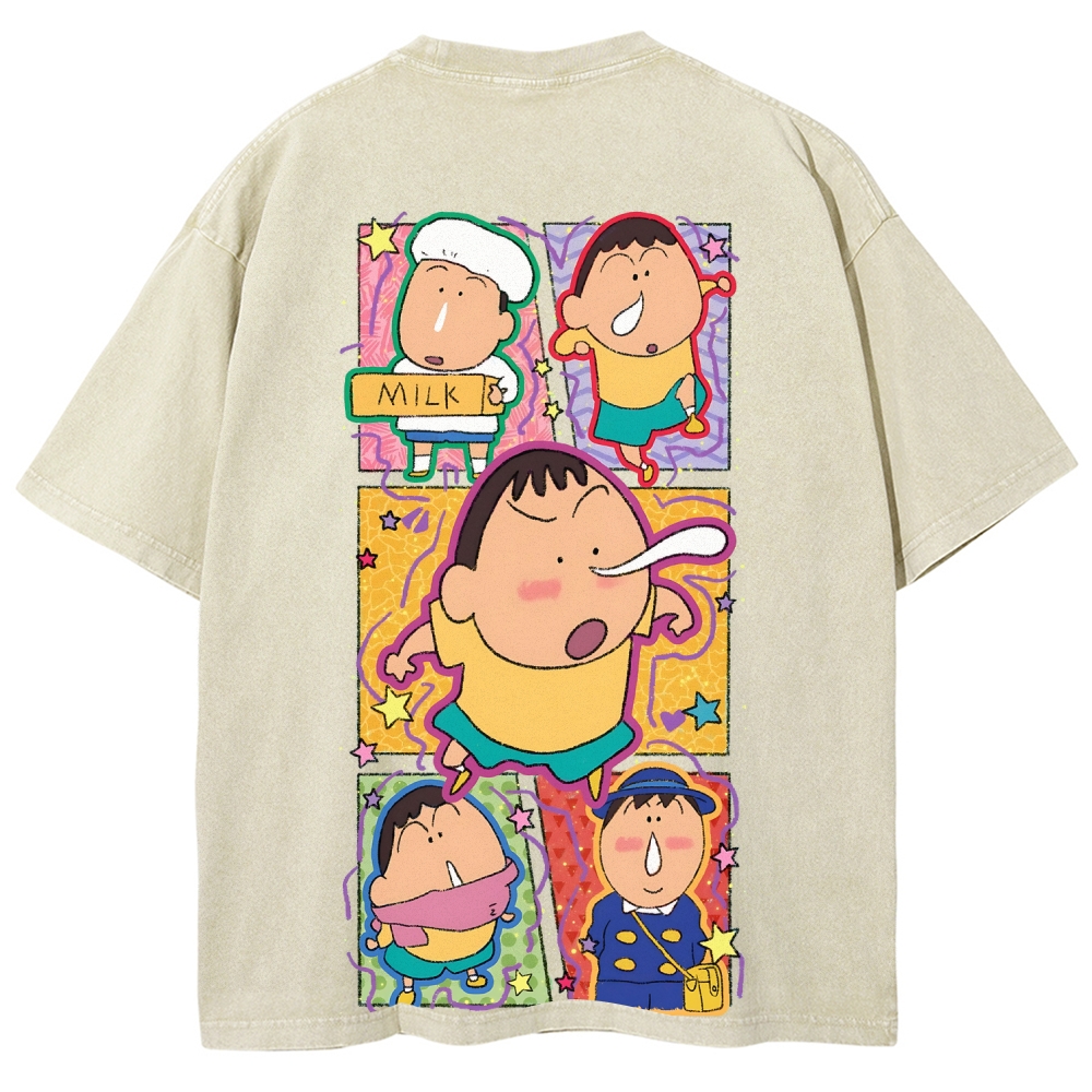 Crayon Shin-chan | Unisex Fit Washed T-Shirt