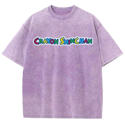 Crayon Shin-chan | Unisex Fit Washed T-Shirt