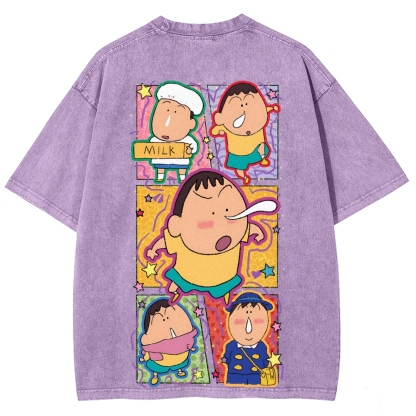 Crayon Shin-chan | Unisex Fit Washed T-Shirt