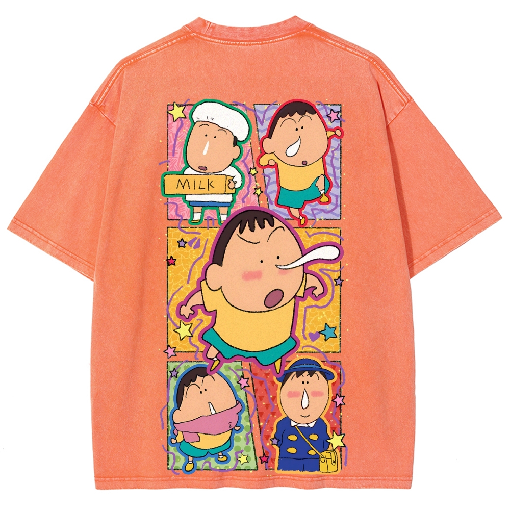 Crayon Shin-chan | Unisex Fit Washed T-Shirt