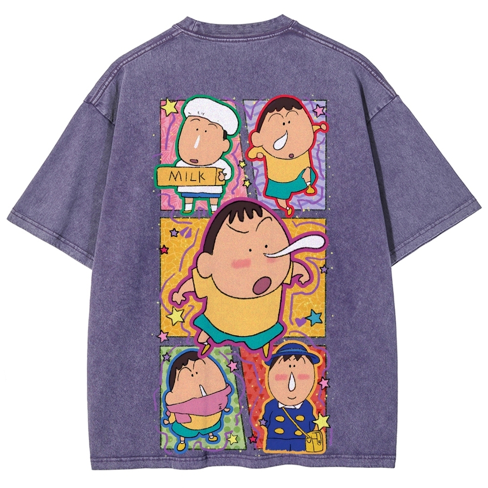 Crayon Shin-chan | Unisex Fit Washed T-Shirt