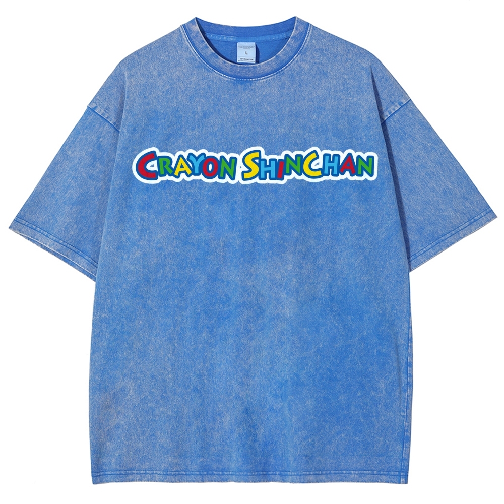 Crayon Shin-chan | Unisex Fit Washed T-Shirt